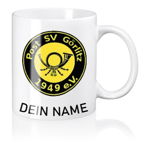 Tasse Post SV Görlitz individuell