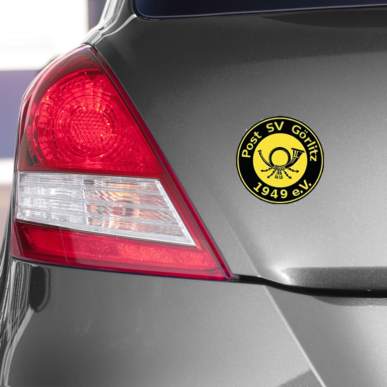 Autoaufkleber Post SV Görlitz